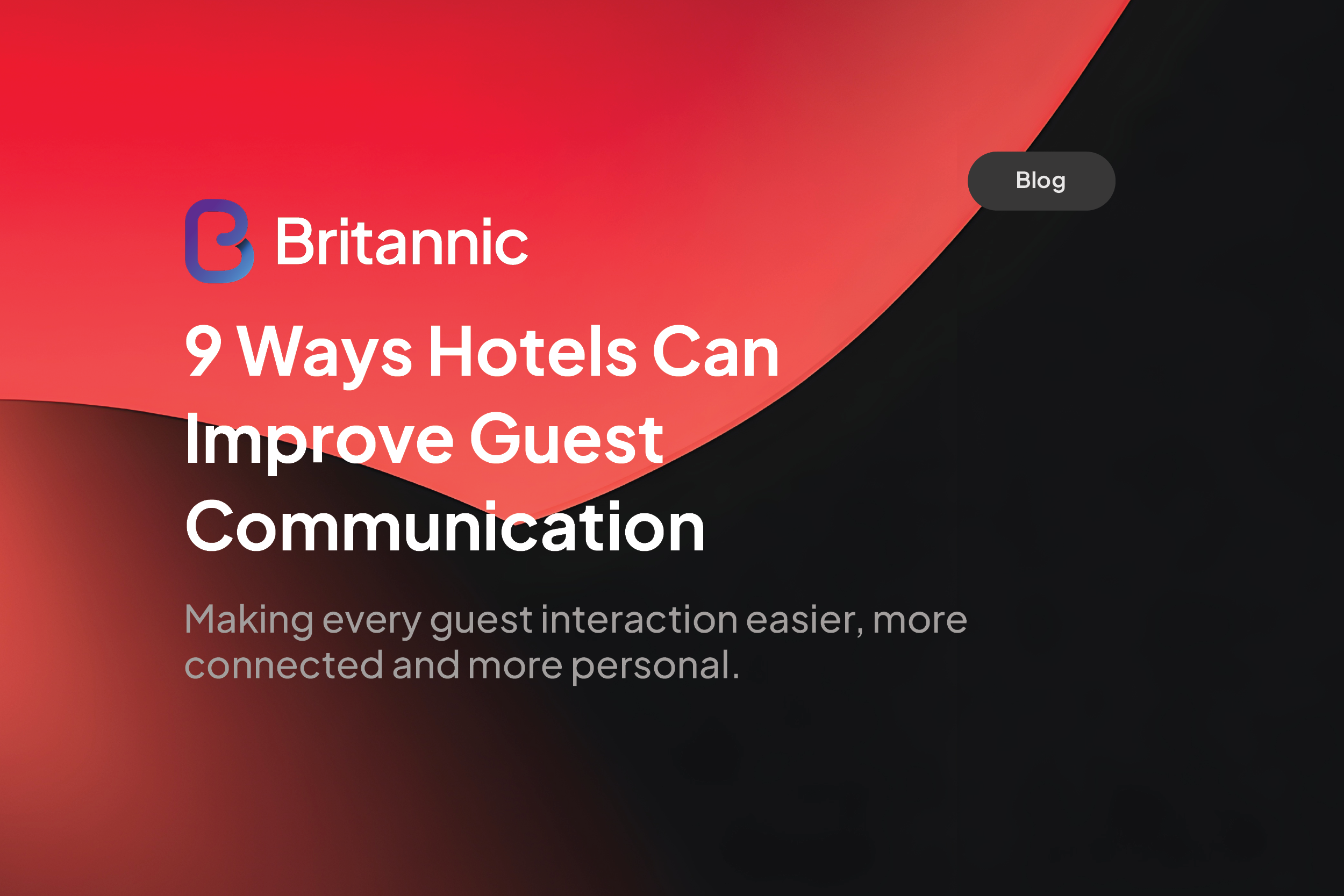 Improve Guest Communications