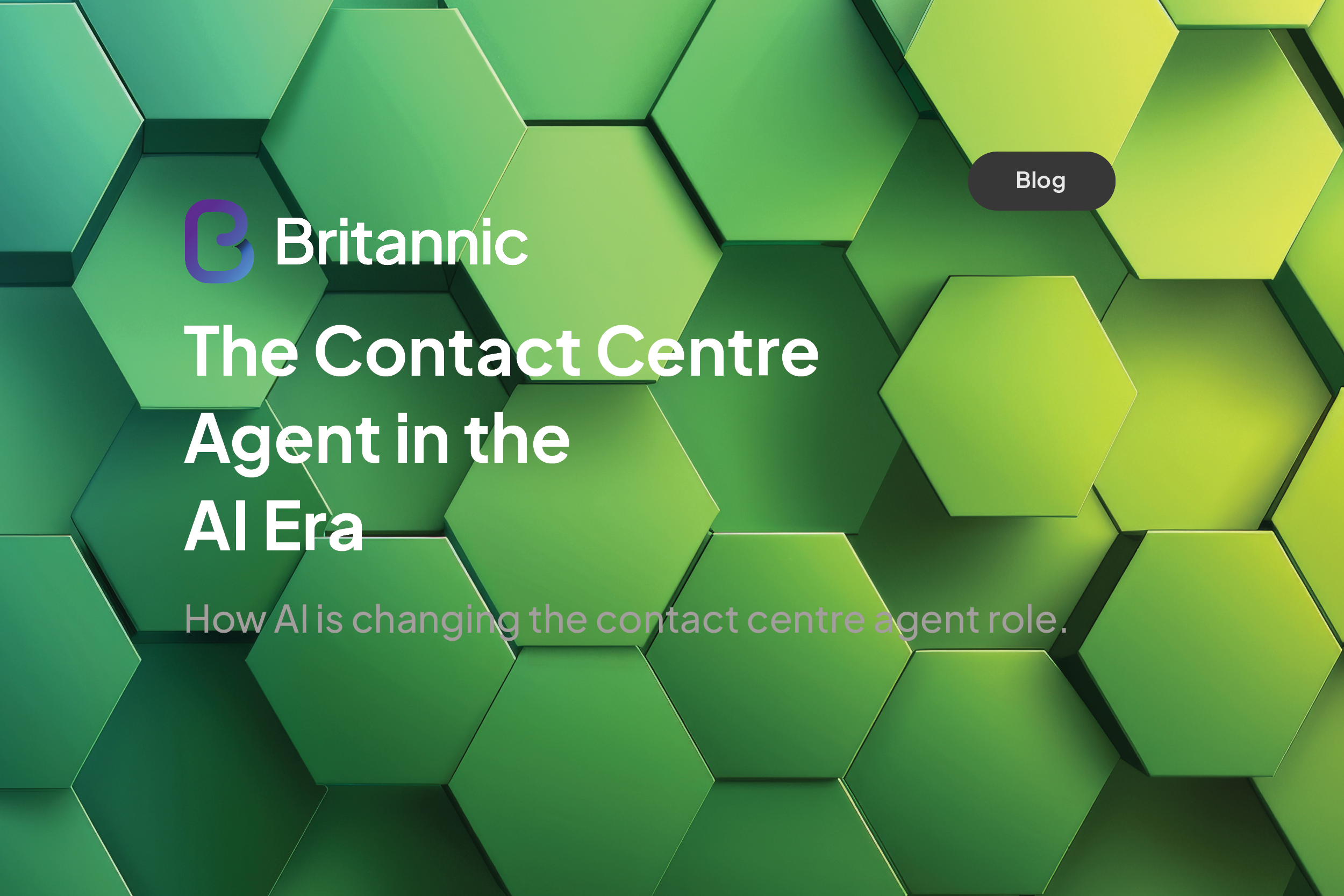 The Contact Centre In AI Era