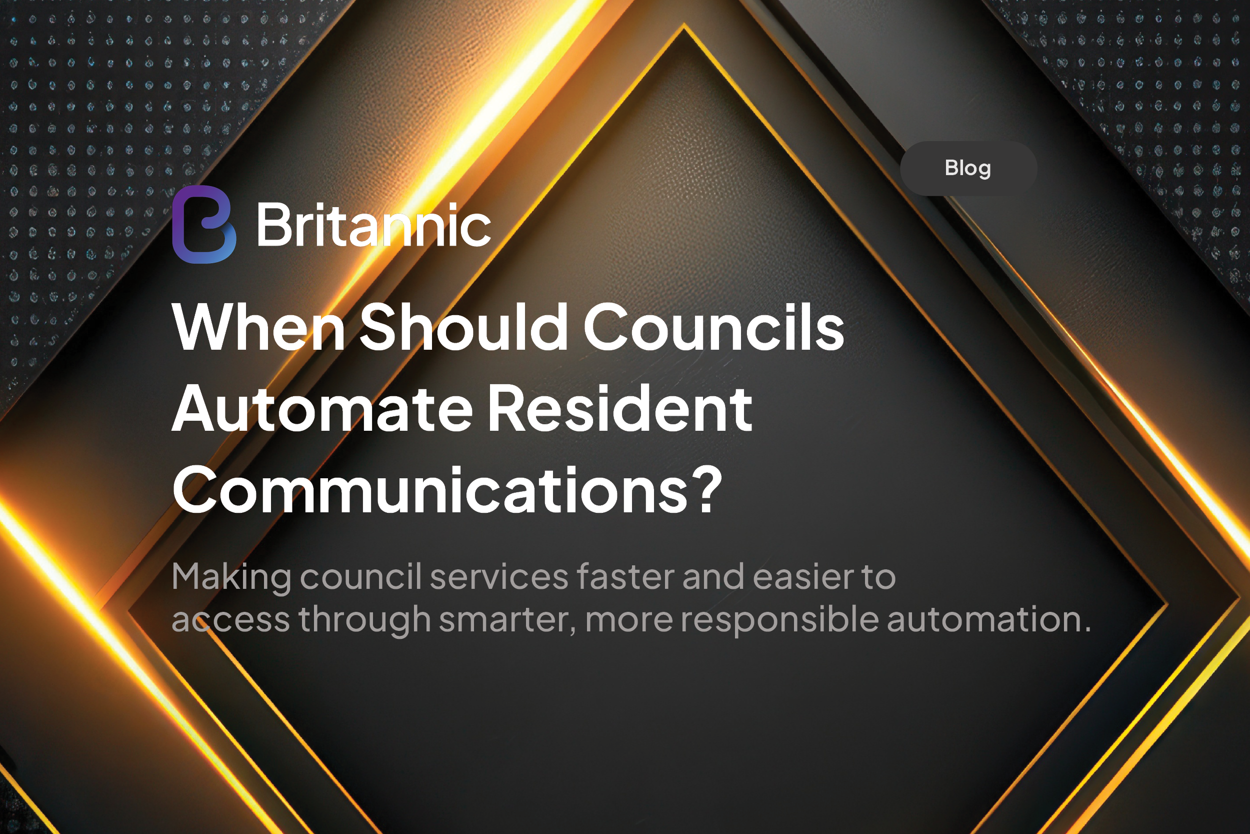 When Should Councils Automate Resident Comms