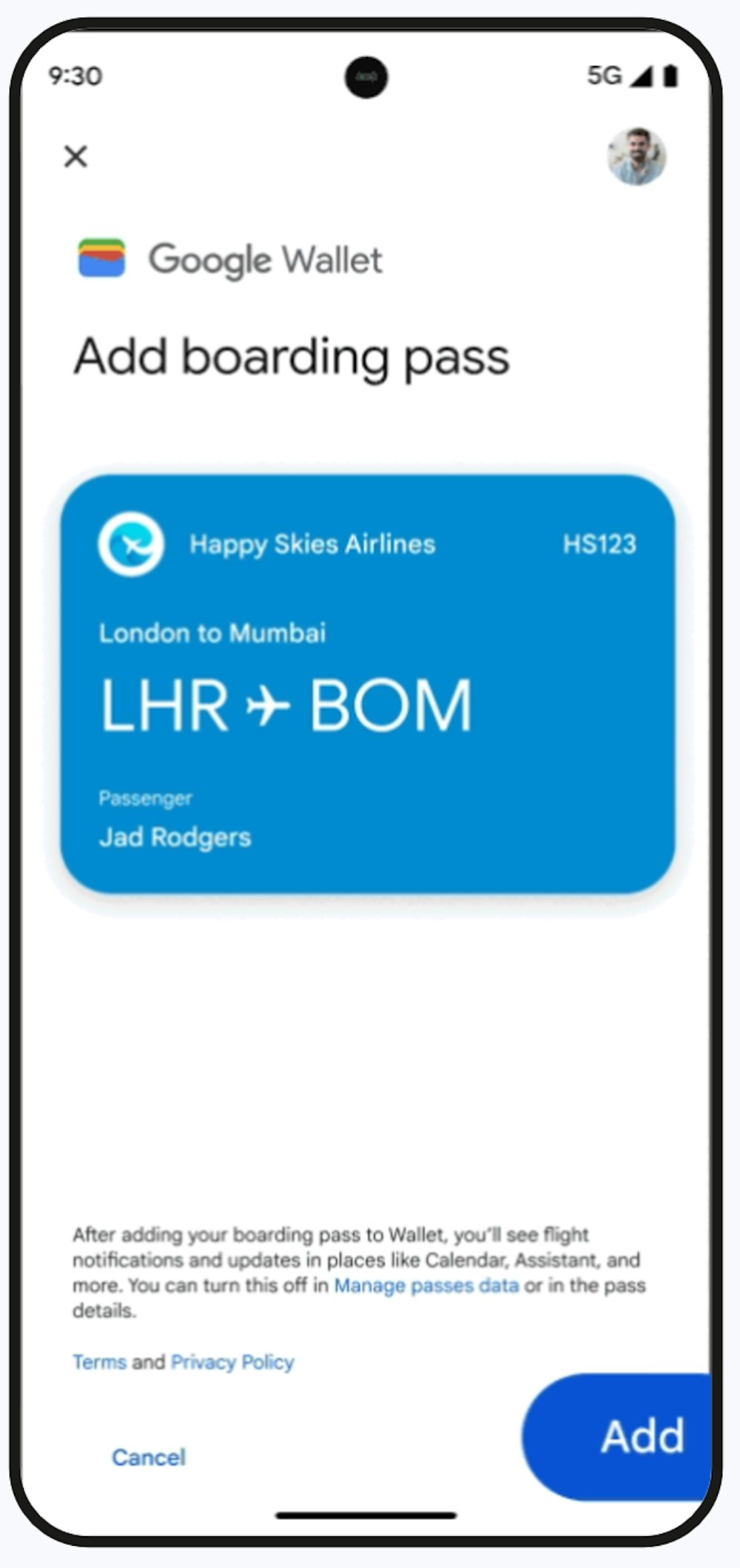 Branded Messages Google Waller