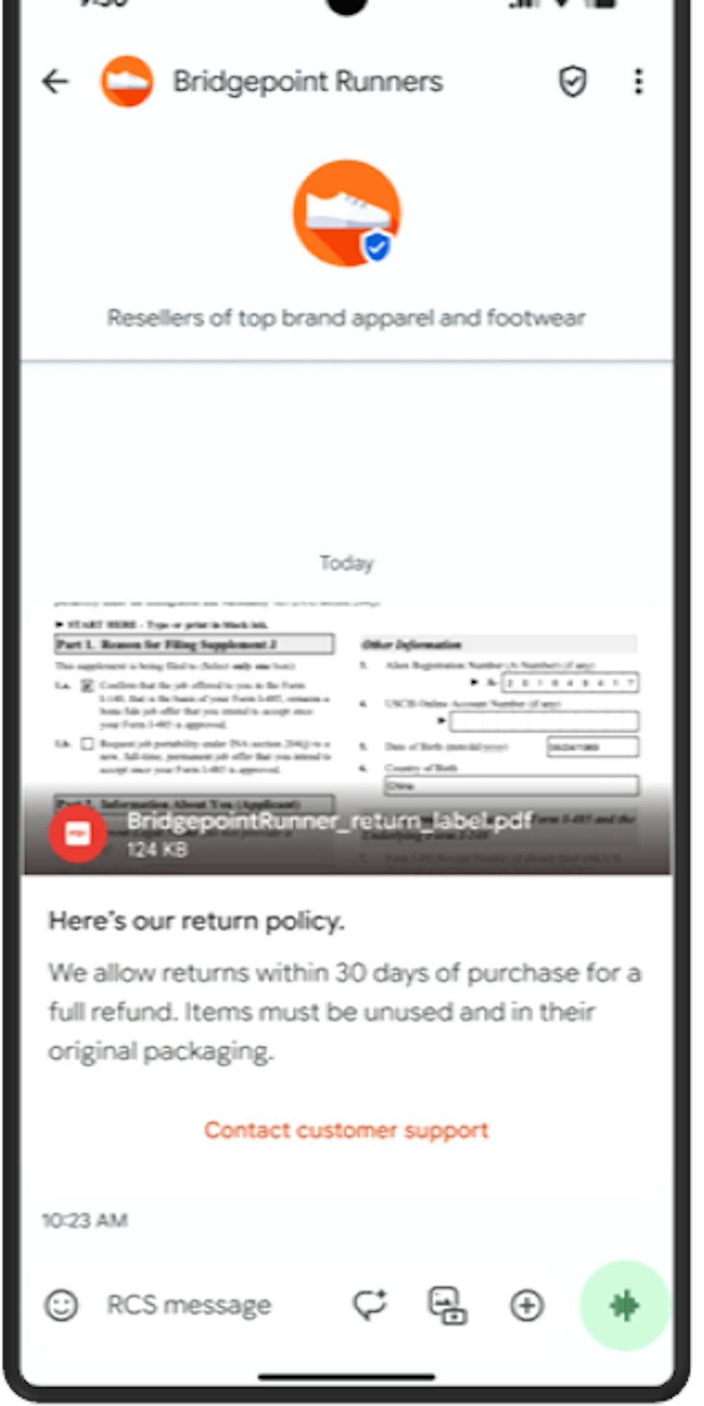 Branding Messages PDF Update