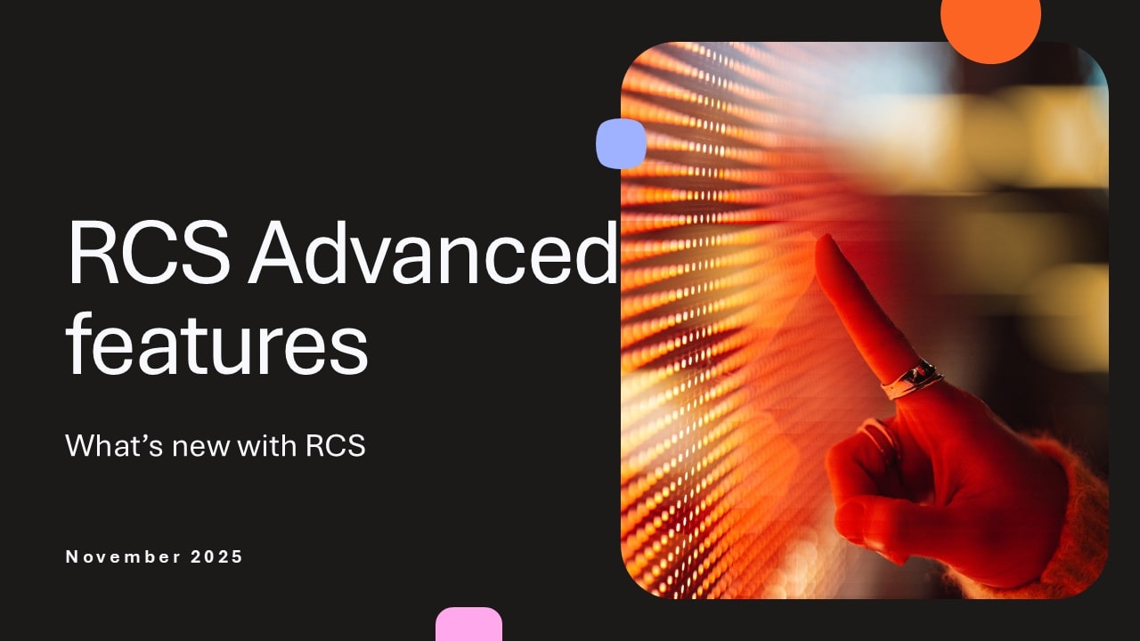 Branded Messages Advanced features RCS