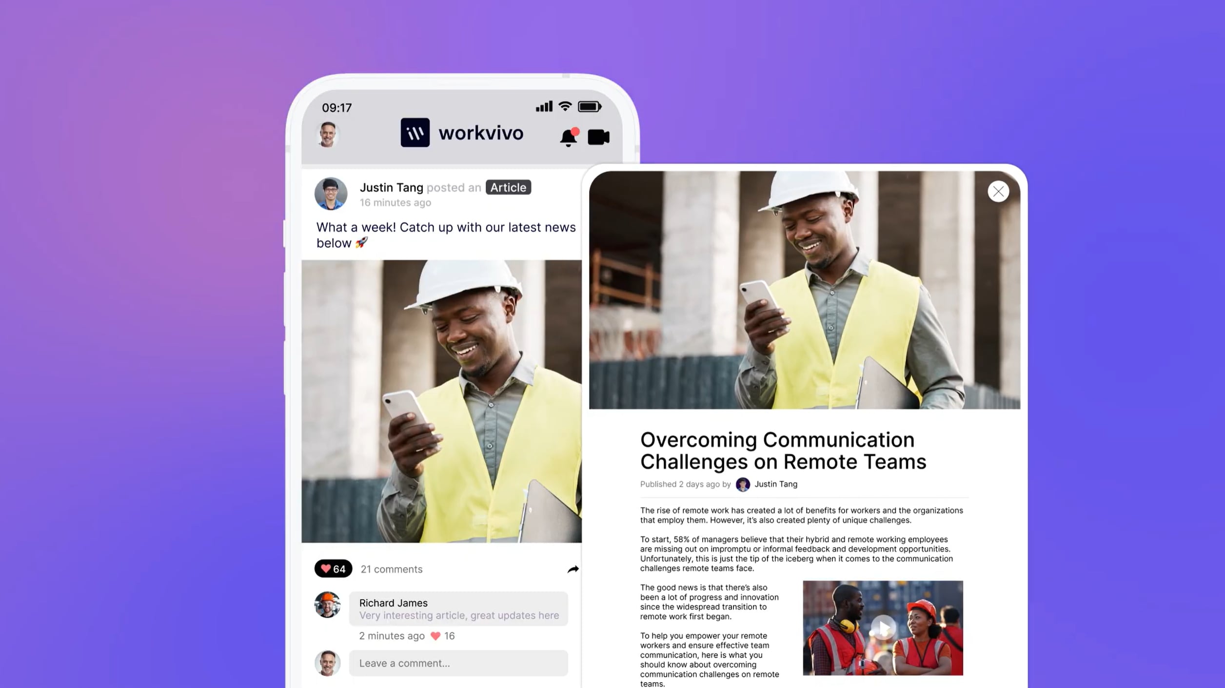 Zoom Workvivo Example 5