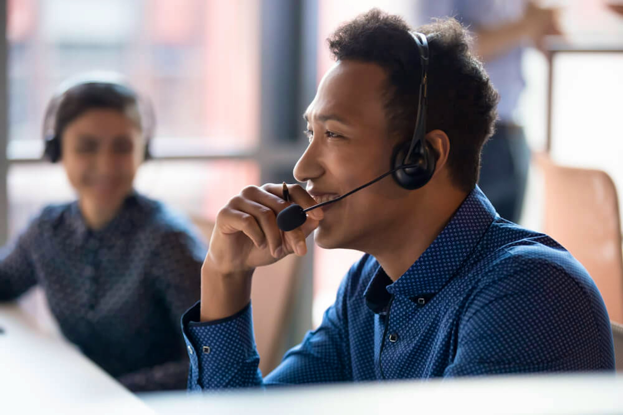 Contact centre operator