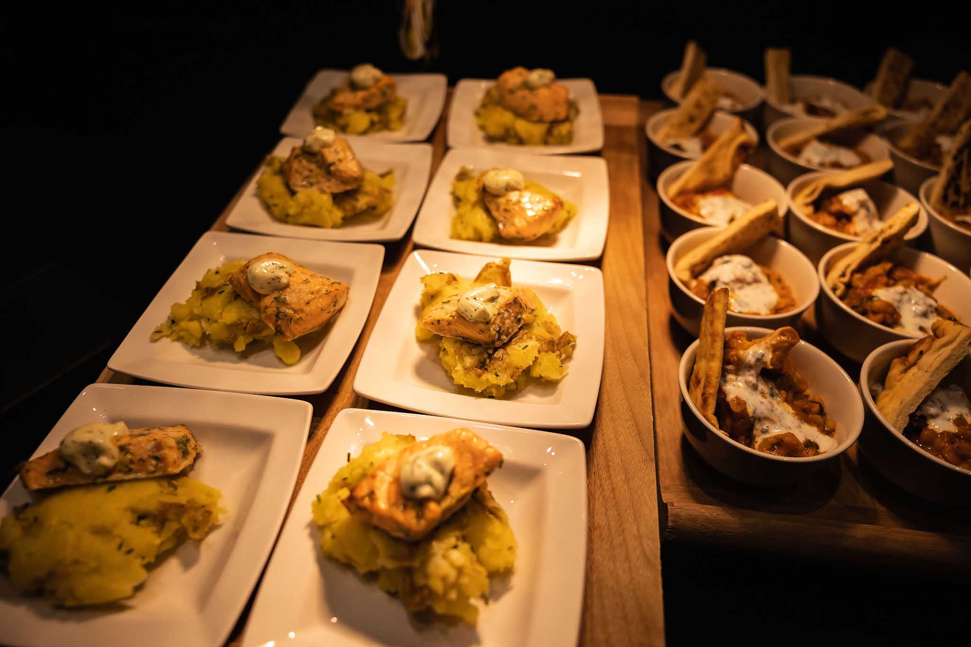 Convergence Summit: Churchill War Rooms event catering example