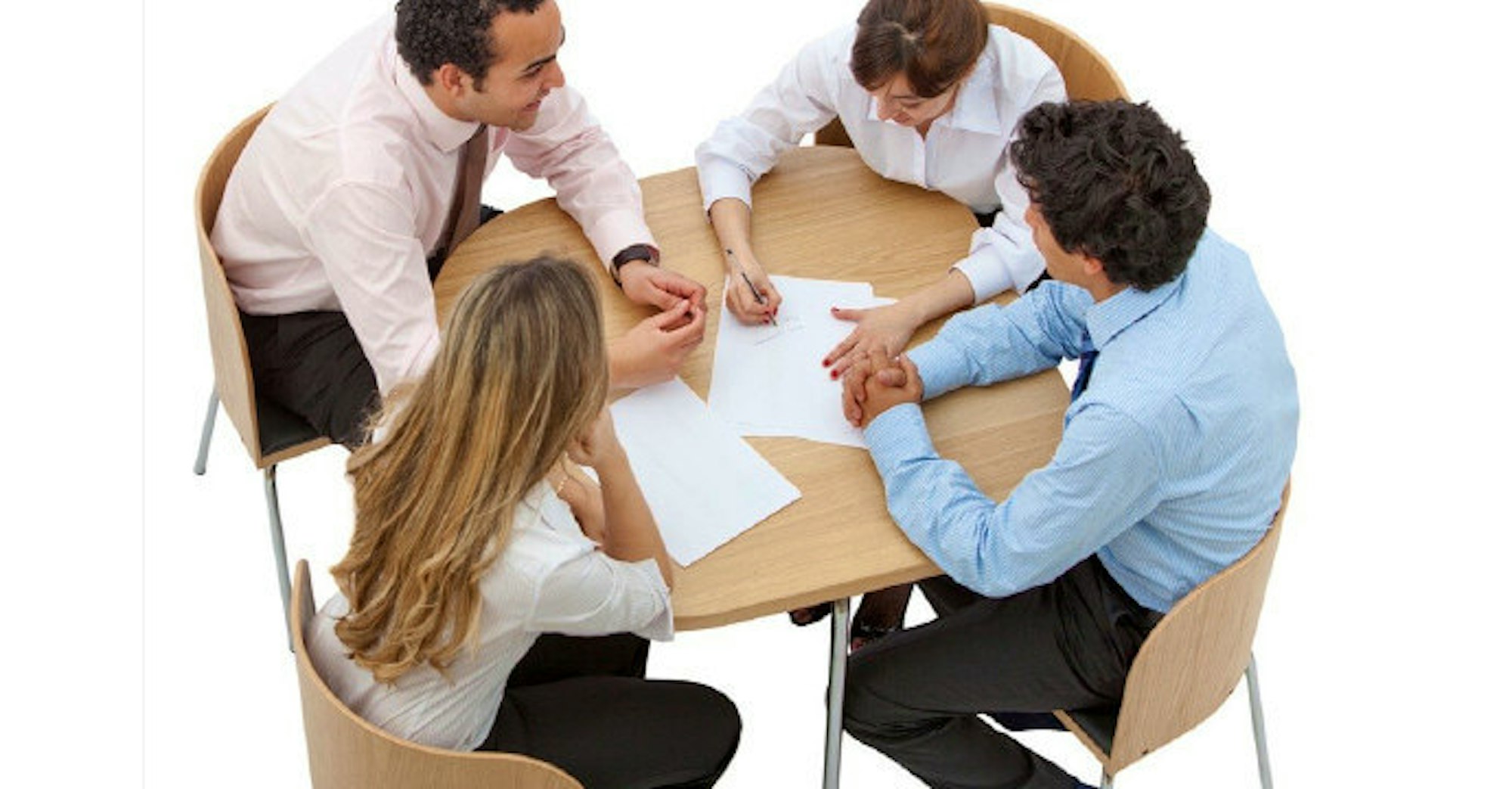 Team collaborating