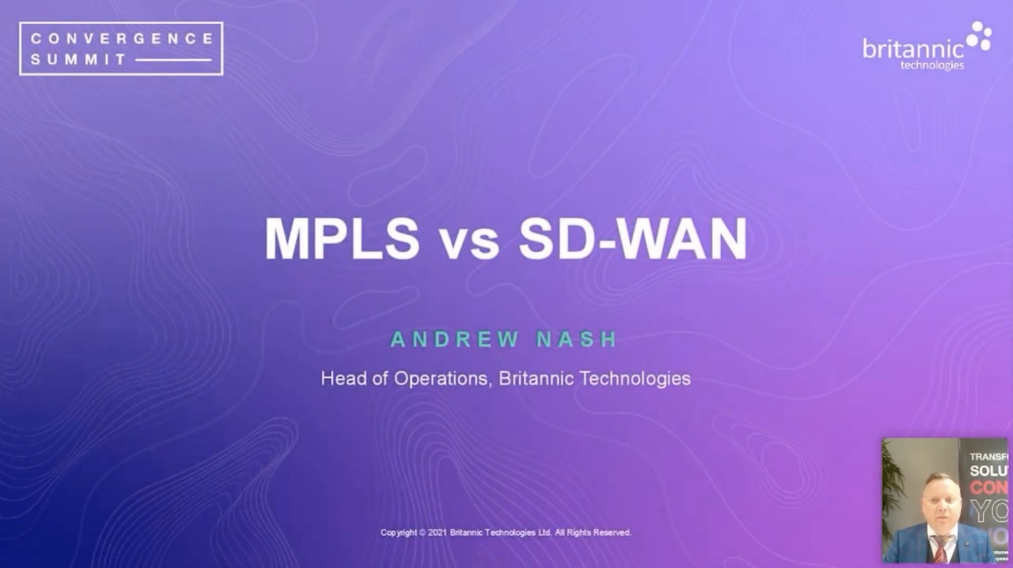 Andrew Nash | SD WAN: the Death Knell for MPLS, or is it?