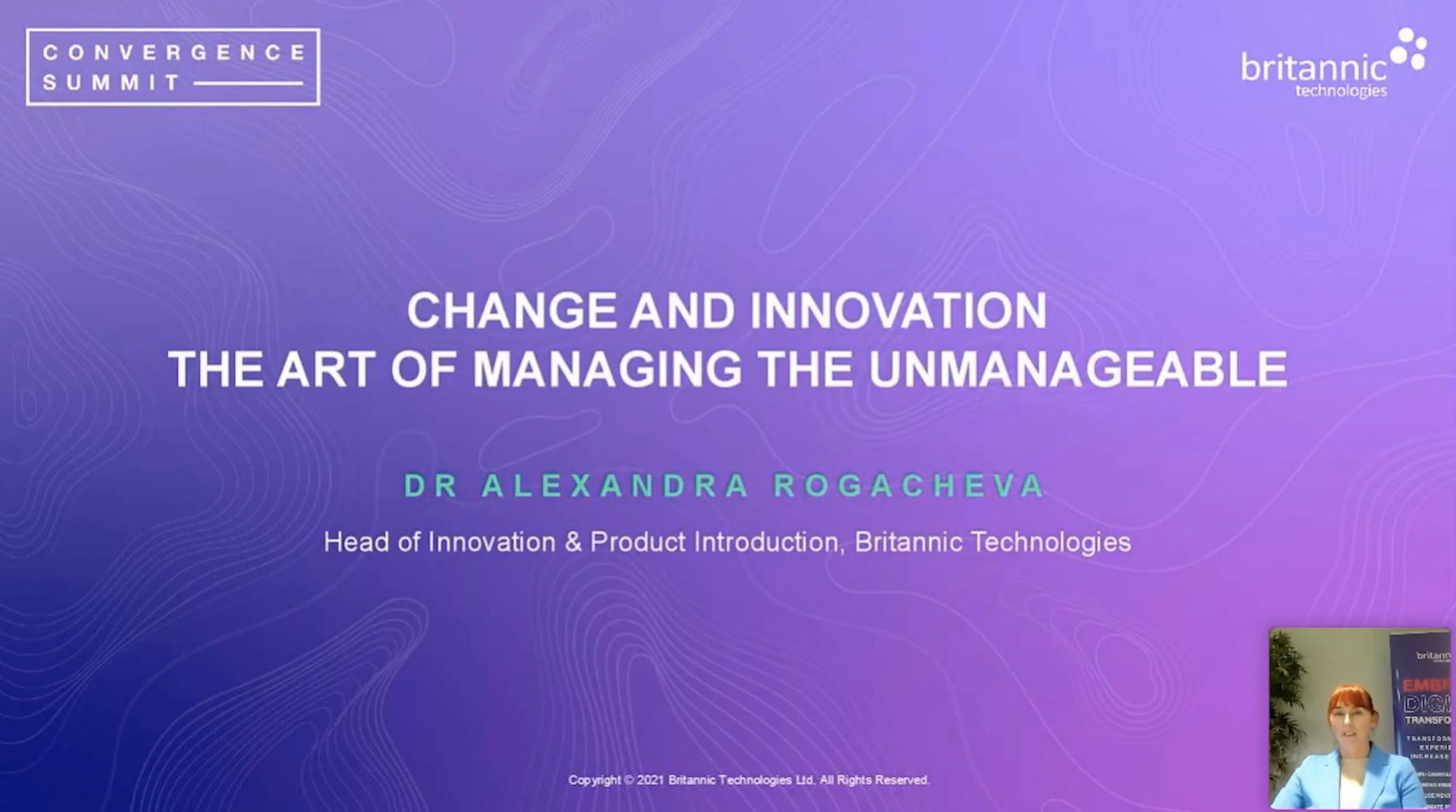 Dr Alexandra Rogacheva | Change and Innovation in Business